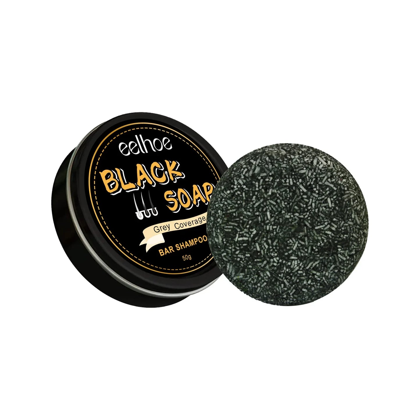 Grey hair coverage Shampoo Bar