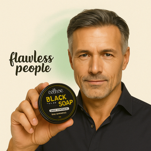 Grey hair coverage Shampoo Bar