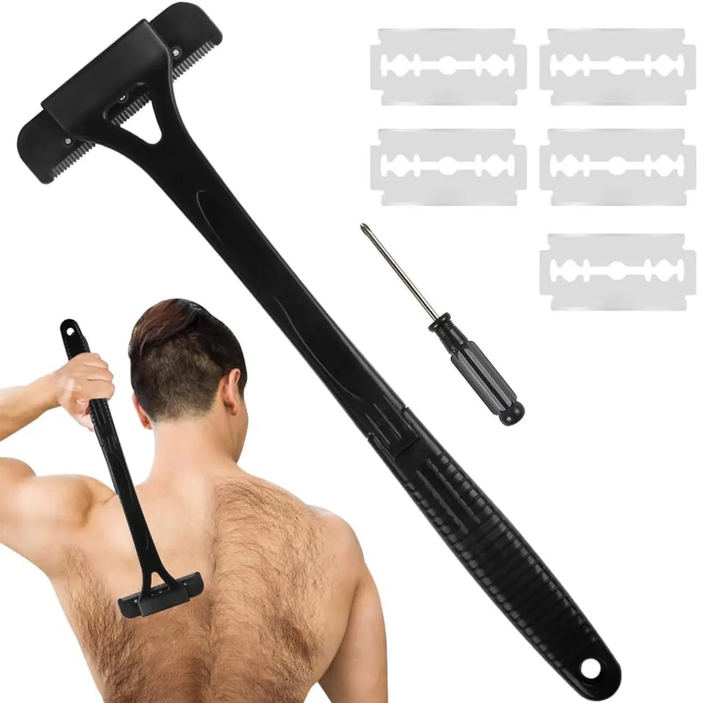 Easy Reach Back Shaver